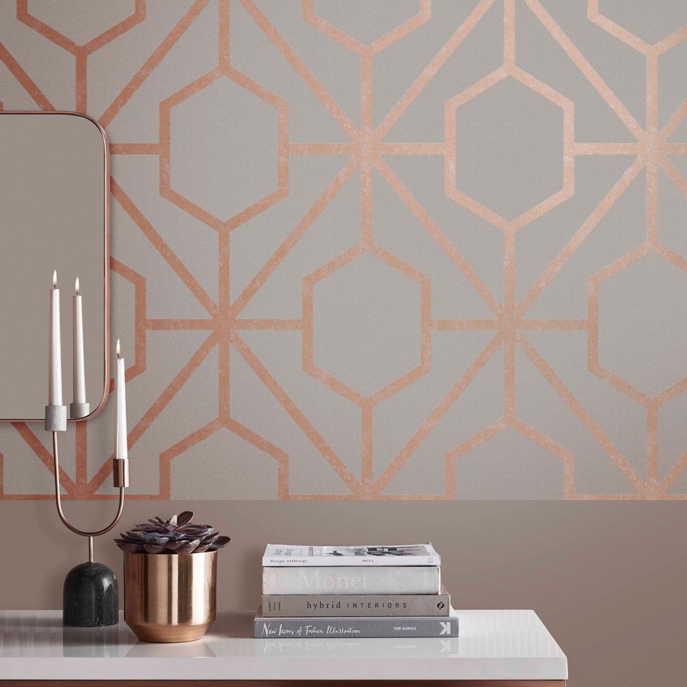 Rinku Wallpaper 112199 by Graham & Brown in Natural